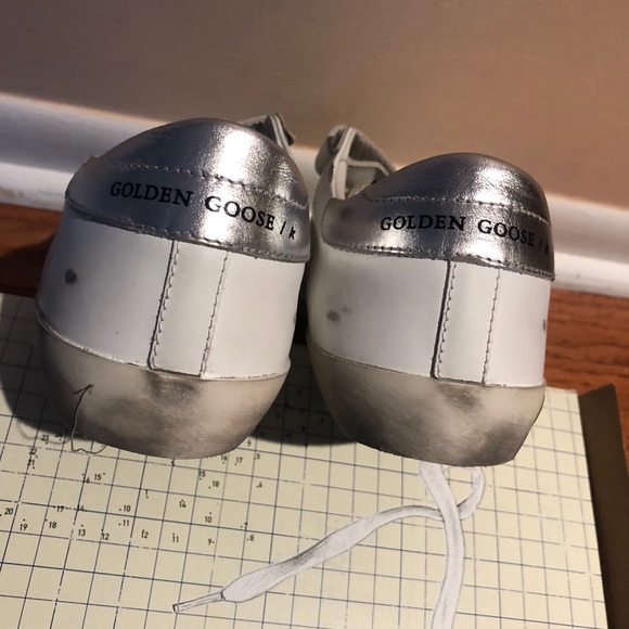 GOLDEN GOOSE Old School Superstar Sneakers BRAND NEW - Picture 13 of 14